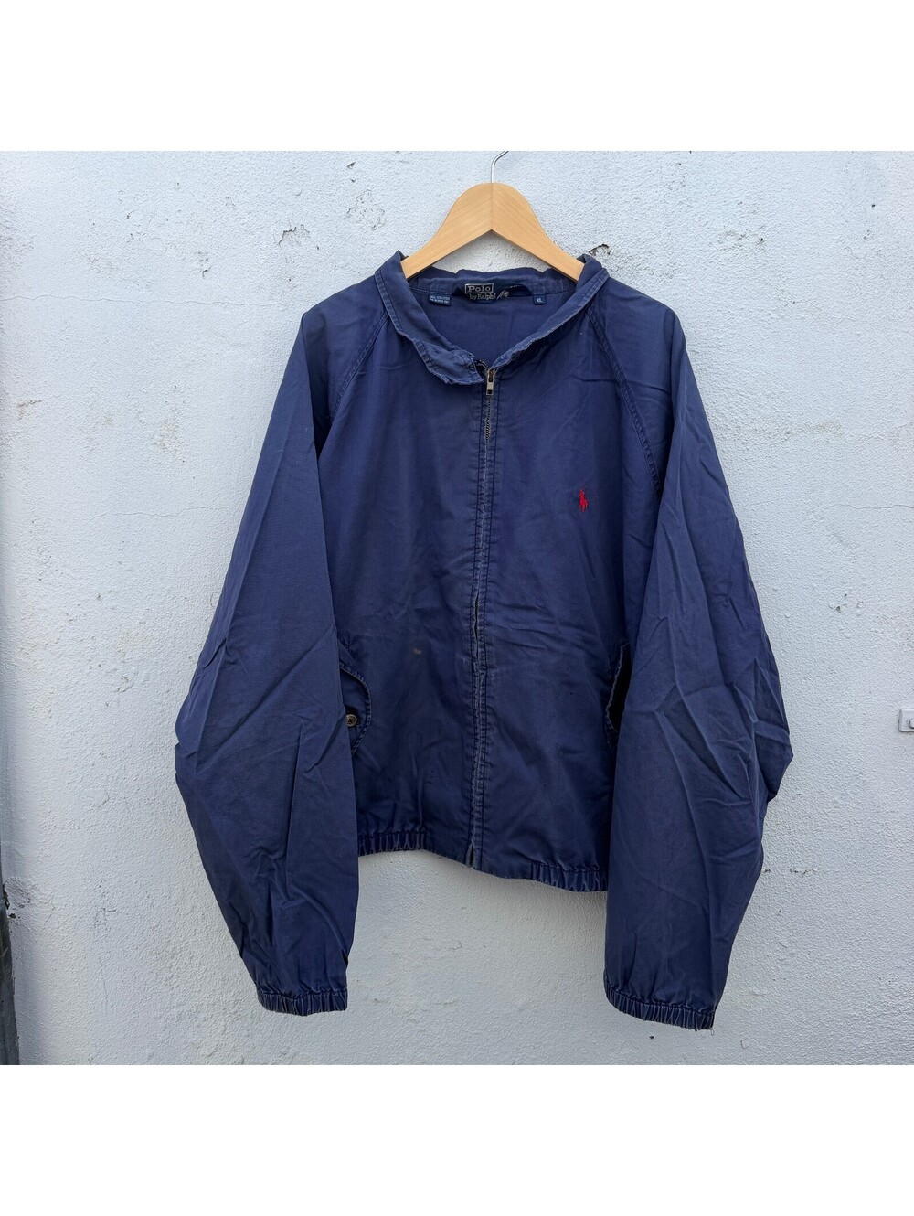 Polo Ralph Lauren Navy Zipup Harrington Jacket 90s